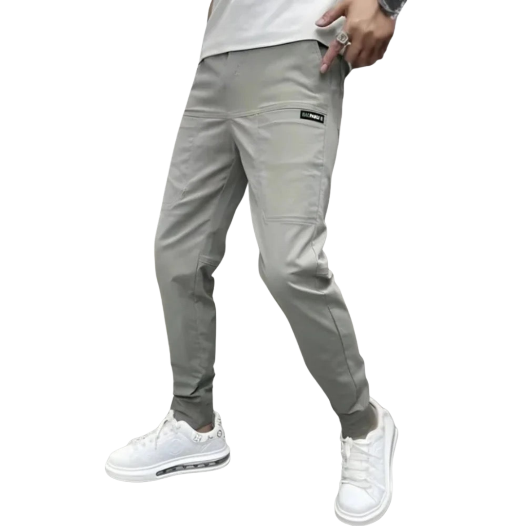 MILANO ESSENZA | PANTALONE CARGO ELASTICO PER UOMO PREMIUM