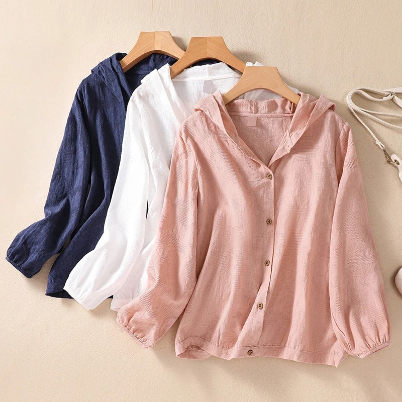 Miri | Felpa leggera in lino