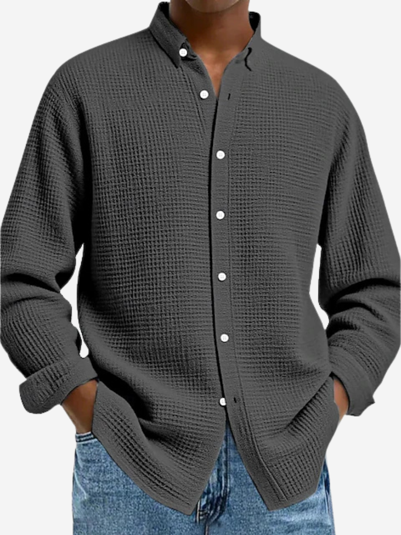 Léandre | Camicia texturizzata elegante