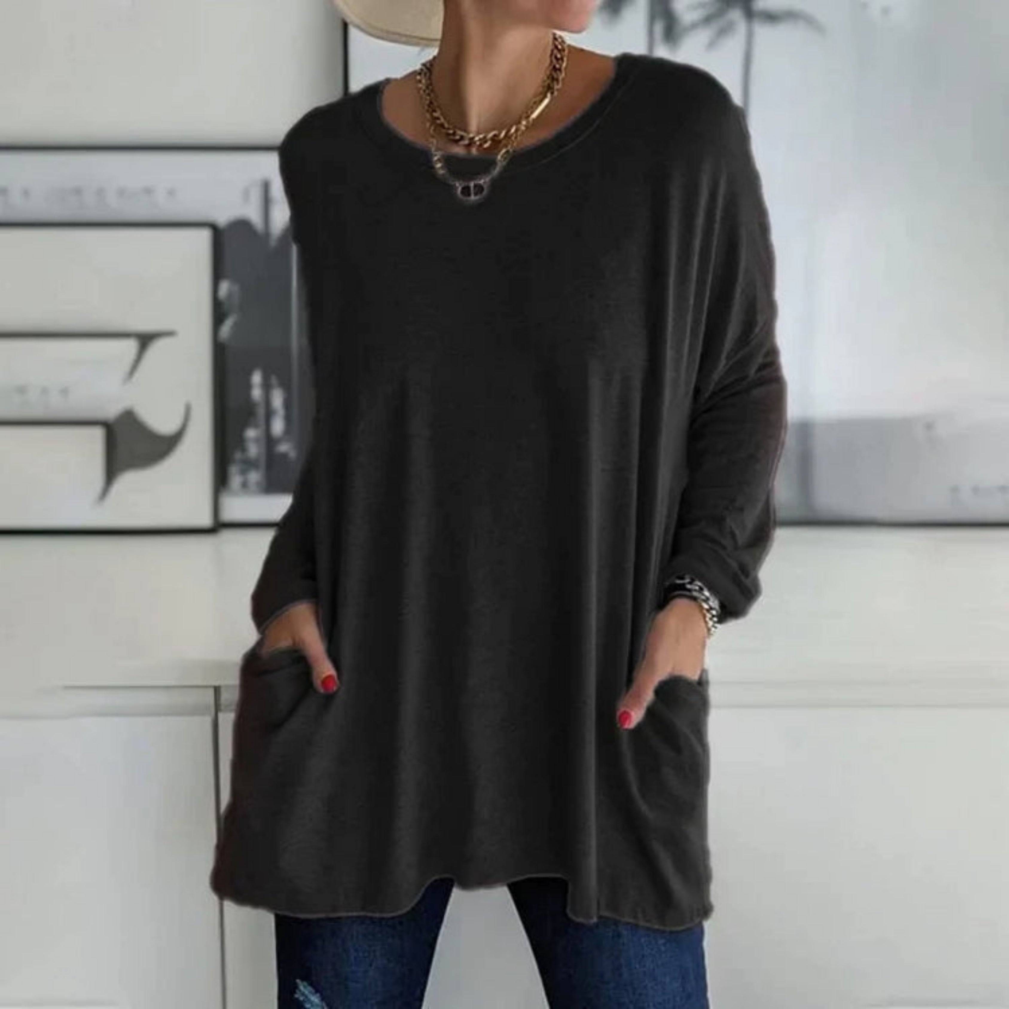Éléonore | Maglione Oversize Confort Elegante