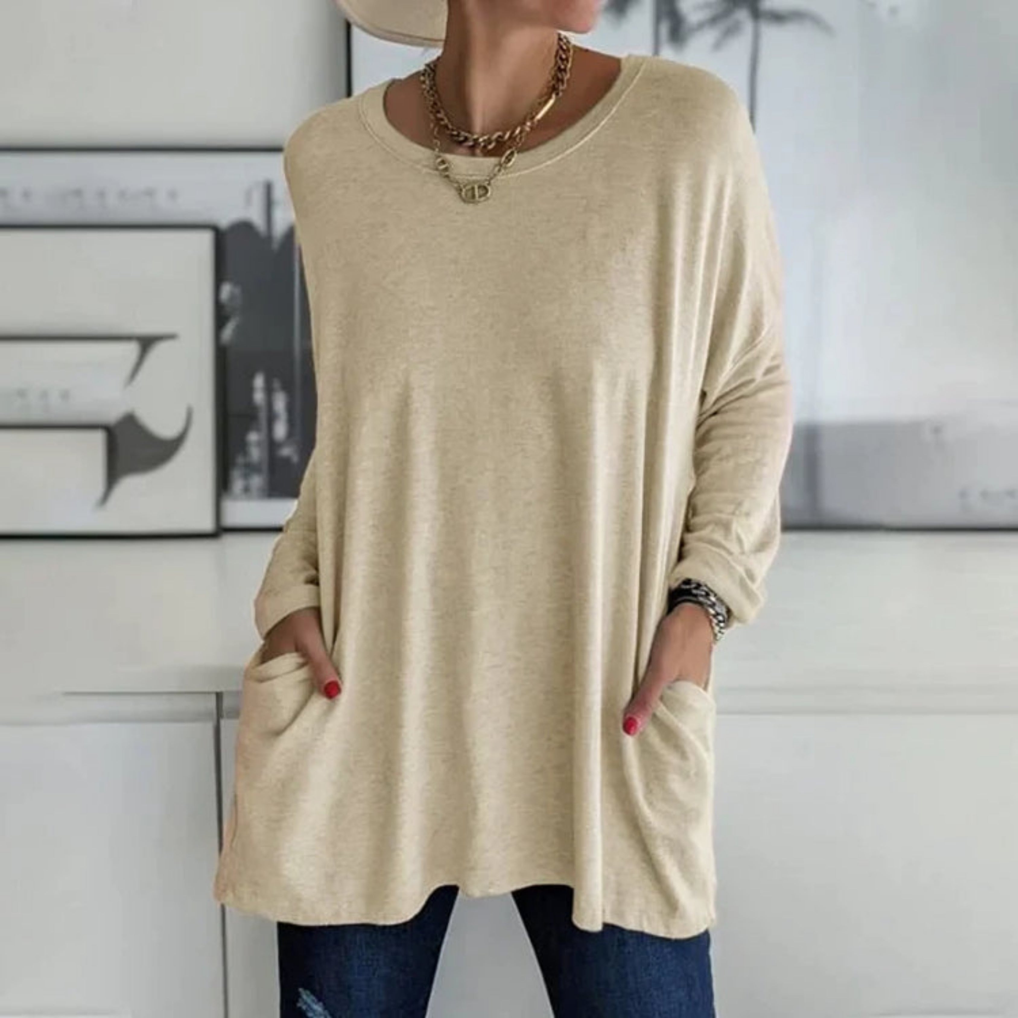 Éléonore | Maglione Oversize Confort Elegante