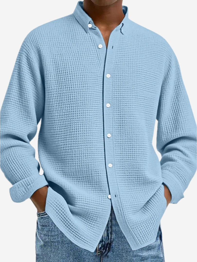 Léandre | Camicia texturizzata elegante