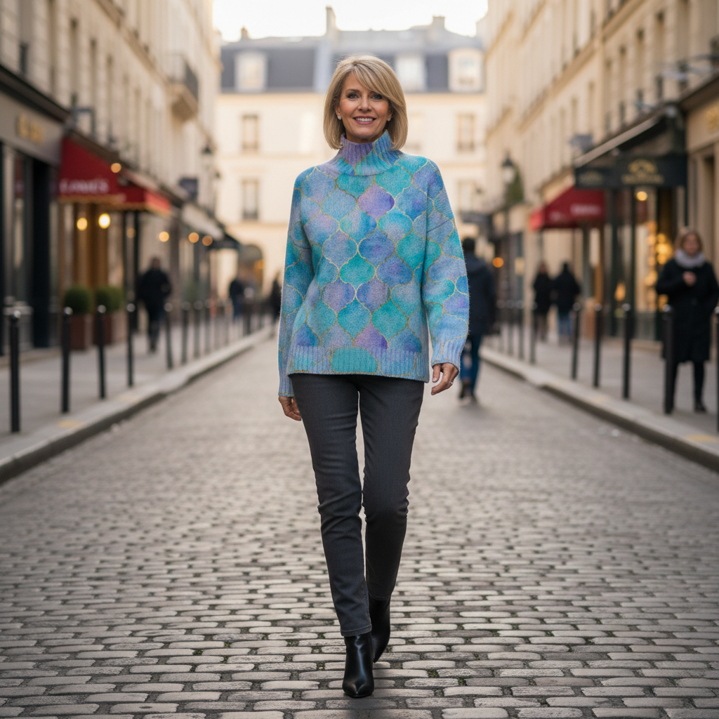 Marcelline | Maglione in Lana Lavorato a Maglia di Lusso