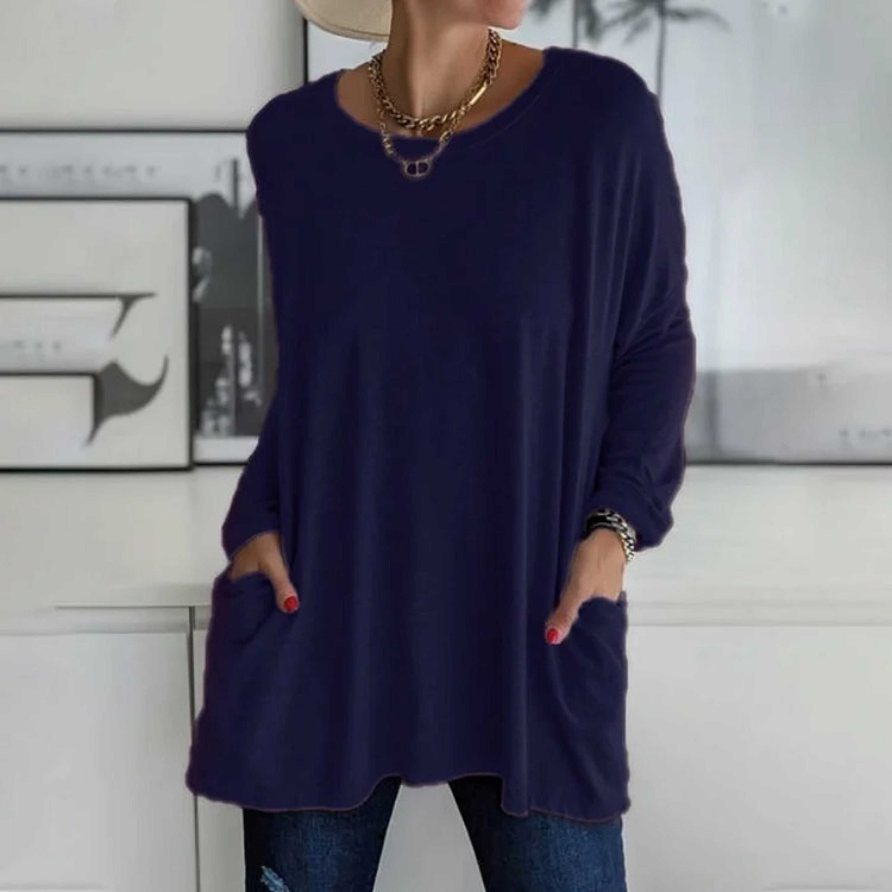 Éléonore | Maglione Oversize Confort Elegante