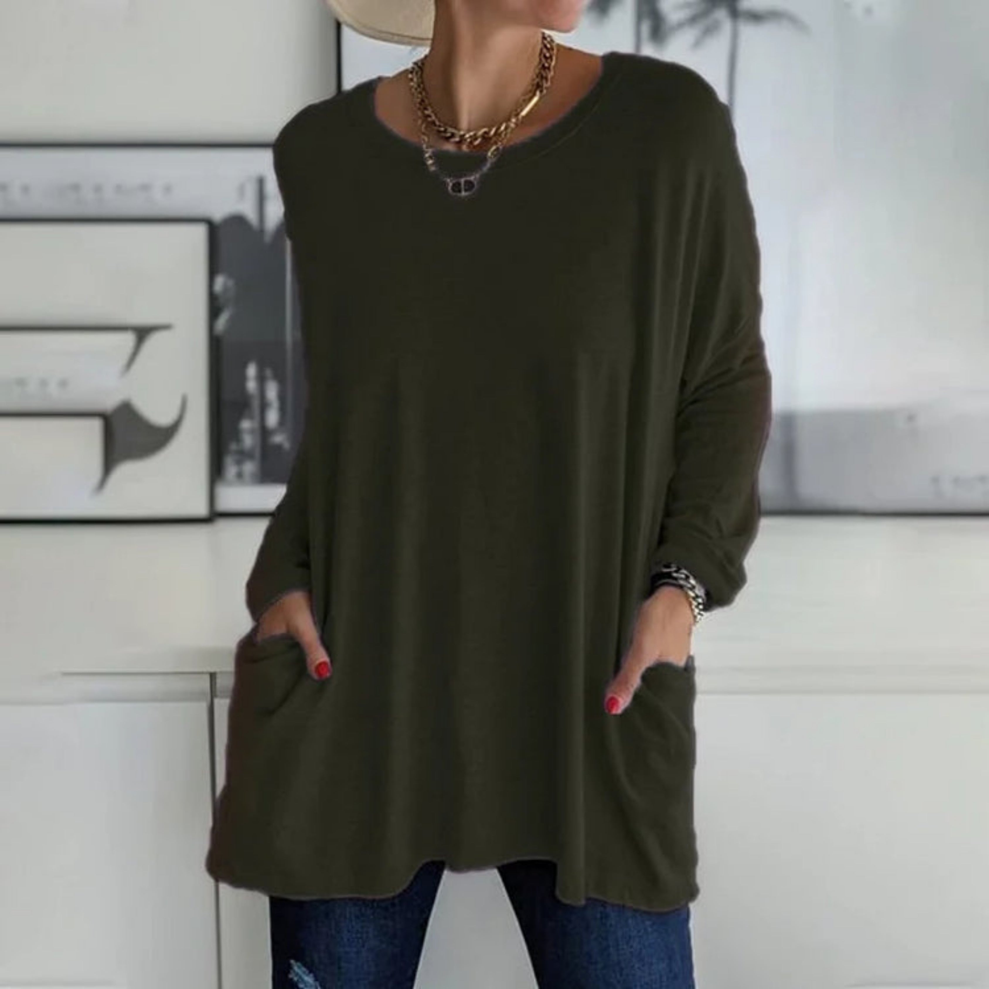 Éléonore | Maglione Oversize Confort Elegante