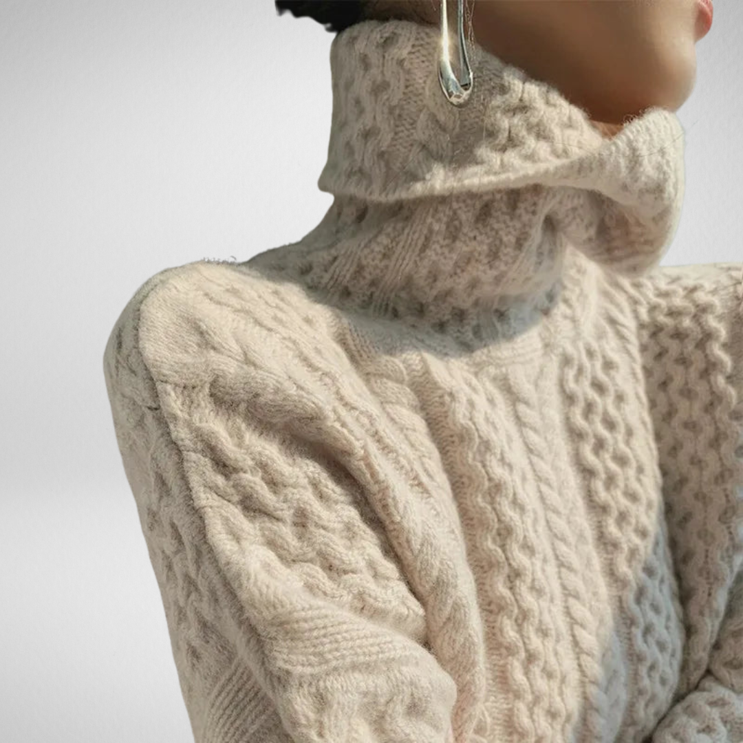 Vivara | Maglione Collo Alto in Cashmere