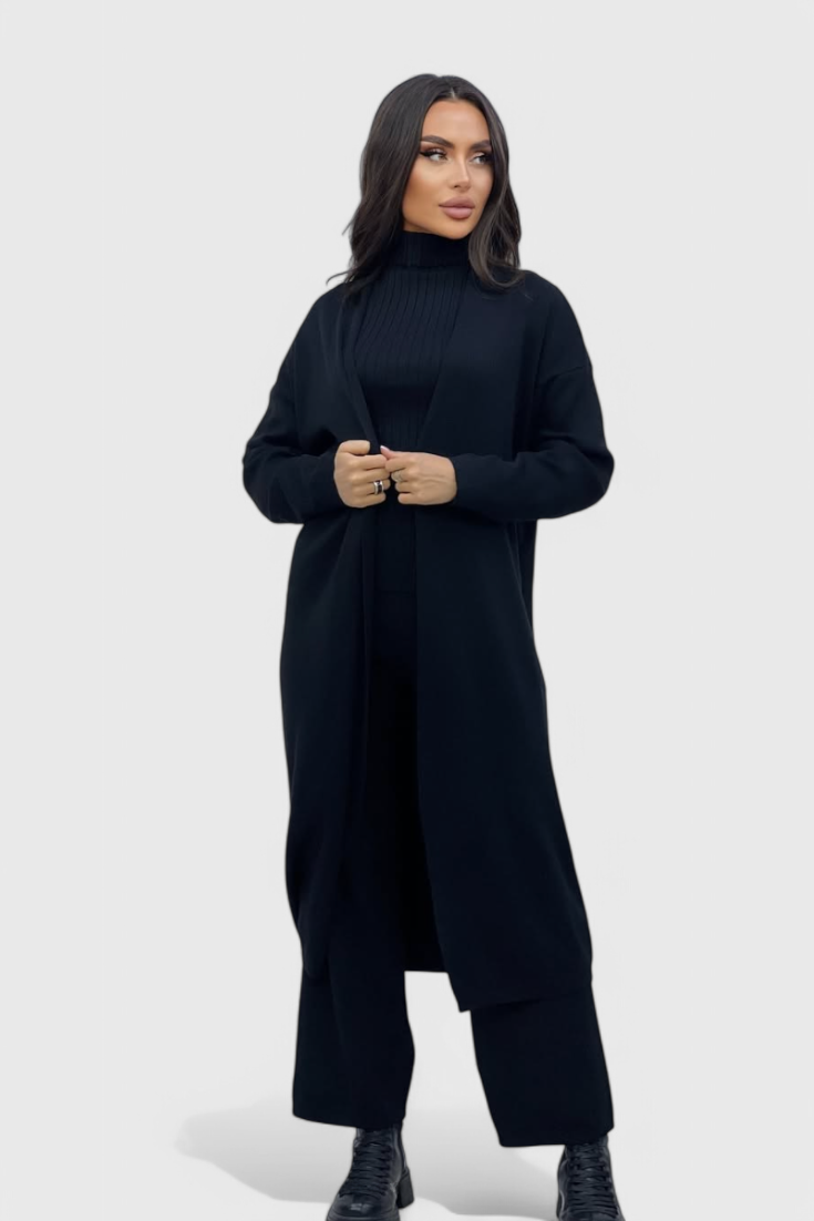 Mahalia Completo di Maglia a 3 Pezzi