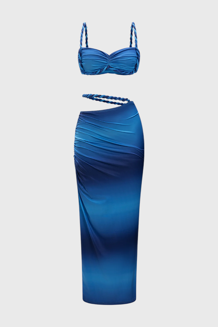 Estela Completo Gonna Senza Schiena