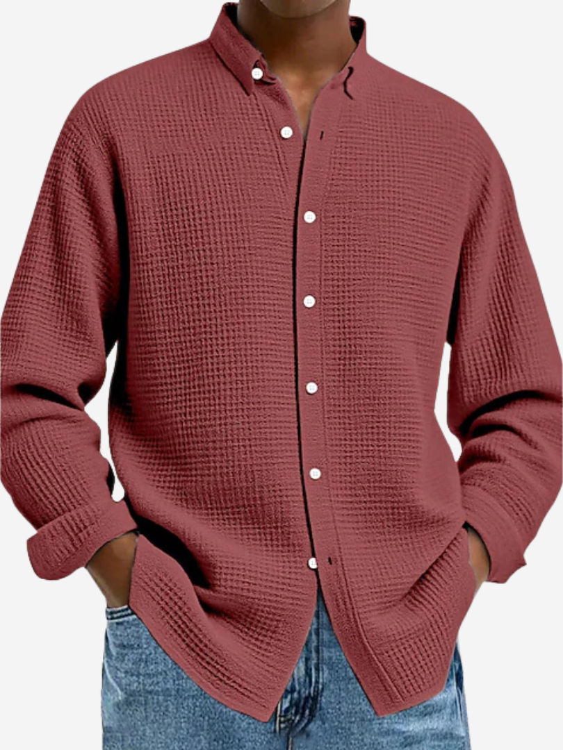 Léandre | Camicia texturizzata elegante