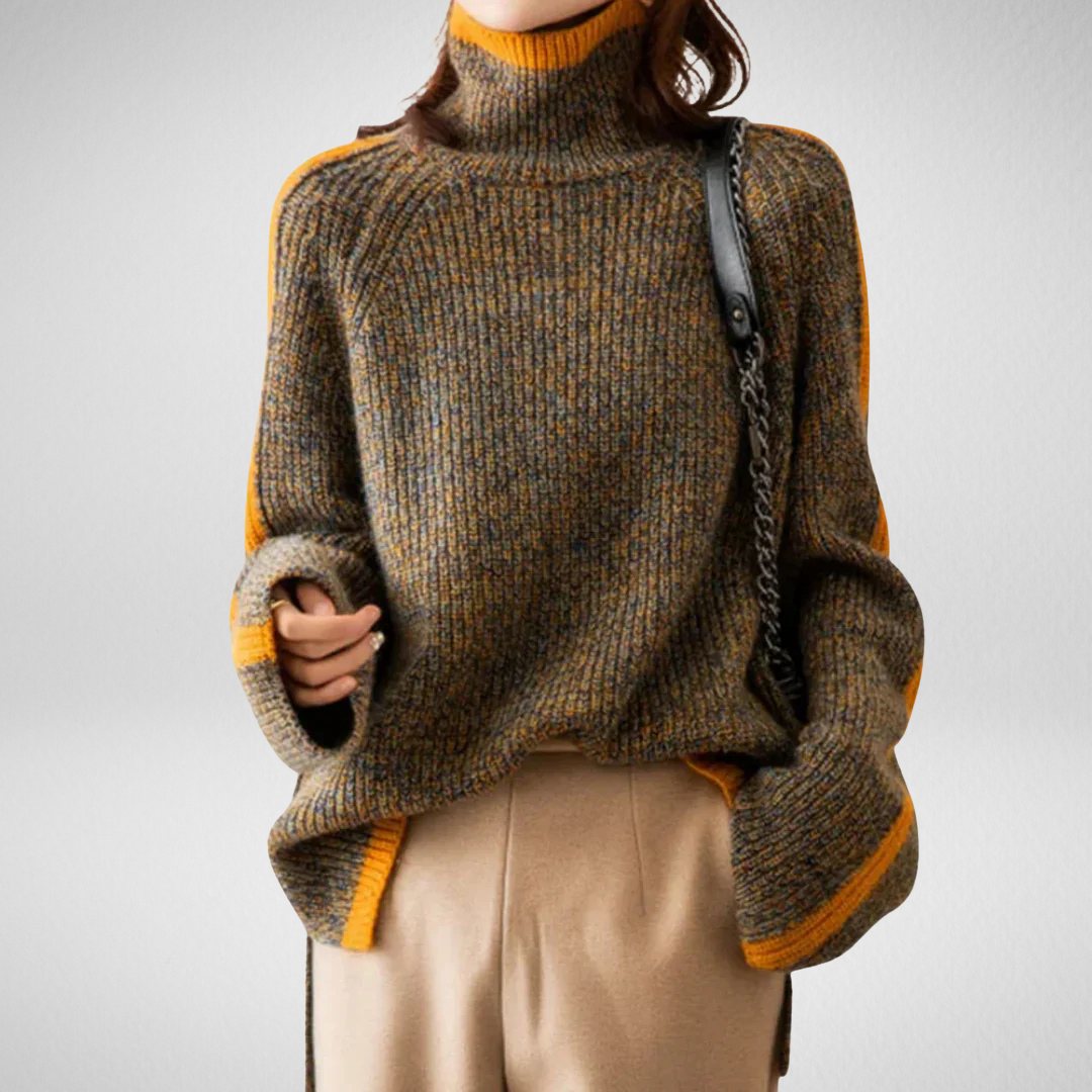 Isaline | Maglione Cocooning con Collo Alto