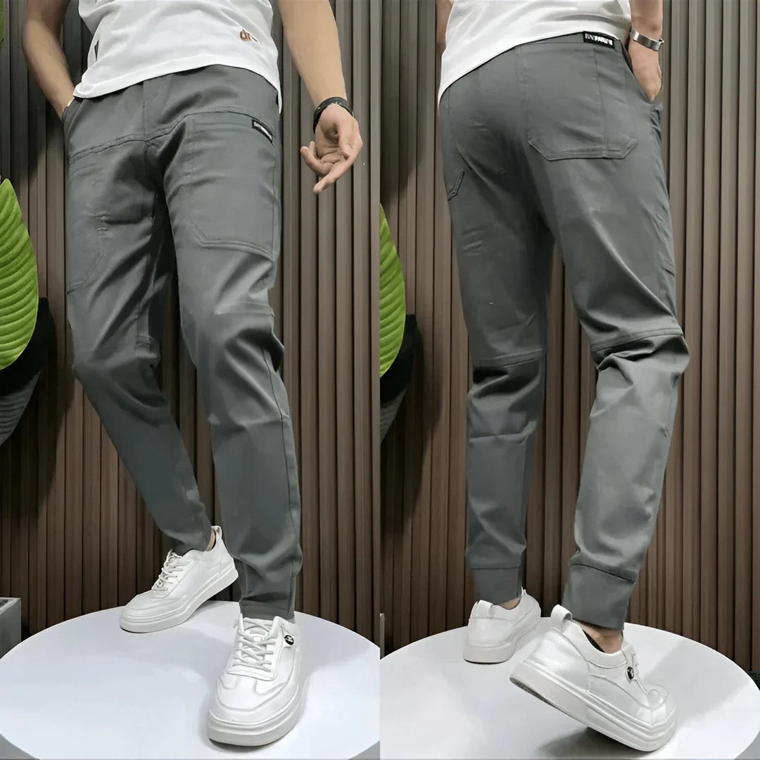 MILANO ESSENZA | PANTALONE CARGO ELASTICO PER UOMO PREMIUM