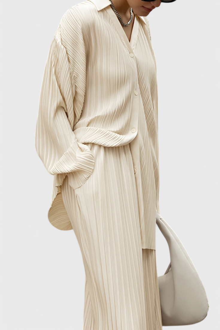 Sephora Completo Lounge Plissettato Oversized