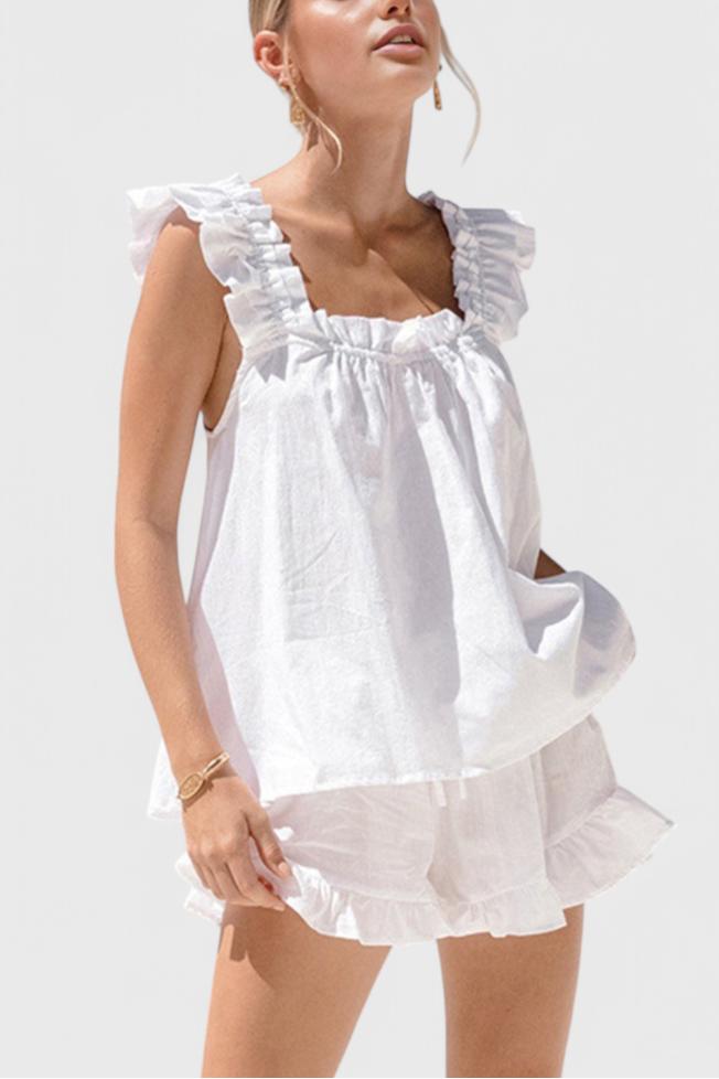 Victoria Set Lounge con Volant