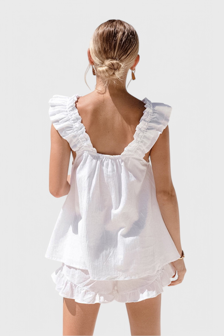 Victoria Set Lounge con Volant