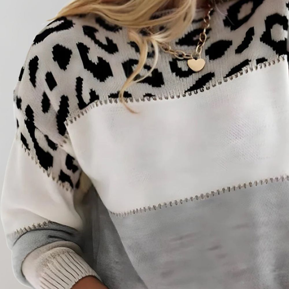 Ophélie | Maglione Leopardo Eleganza