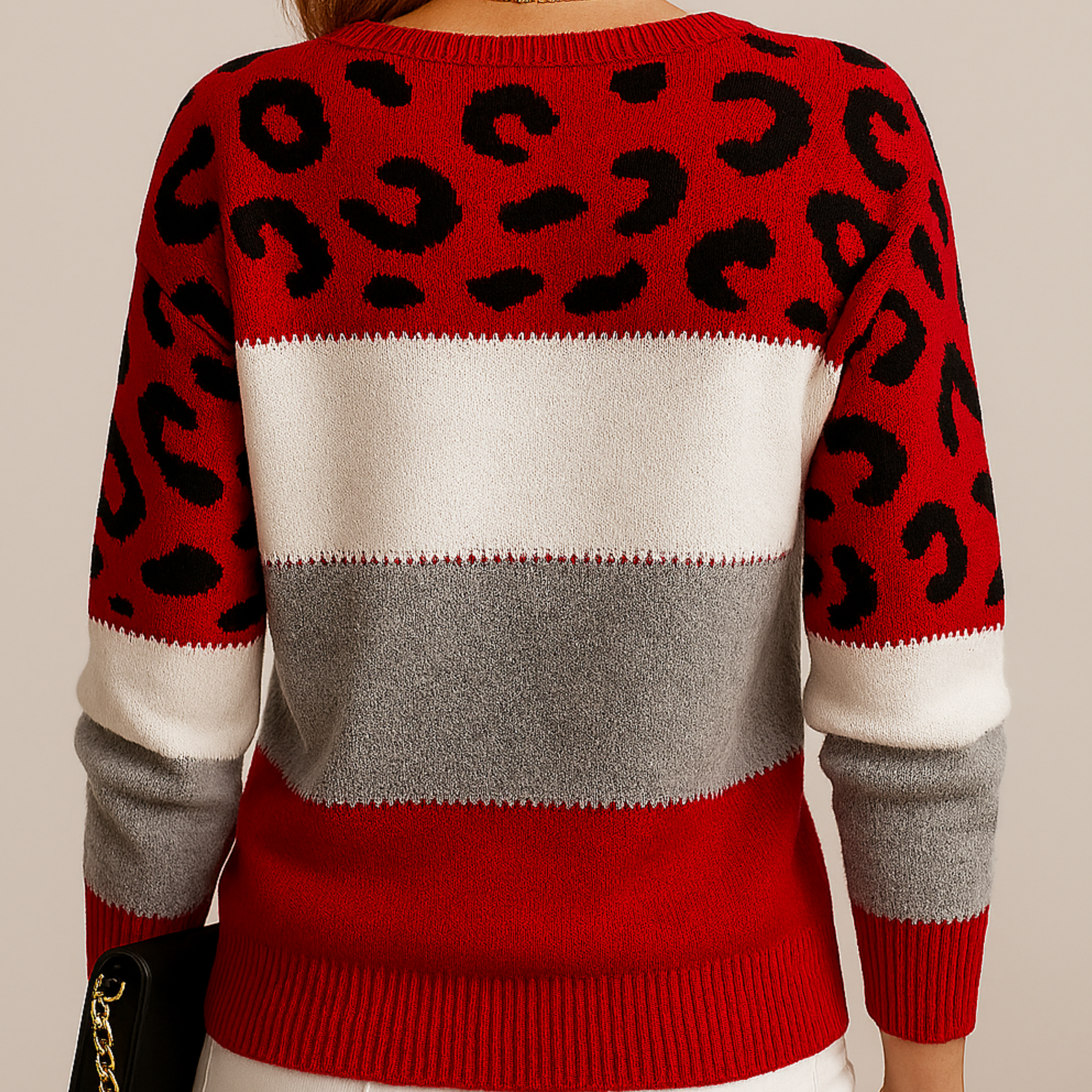 Ophélie | Maglione Leopardo Eleganza