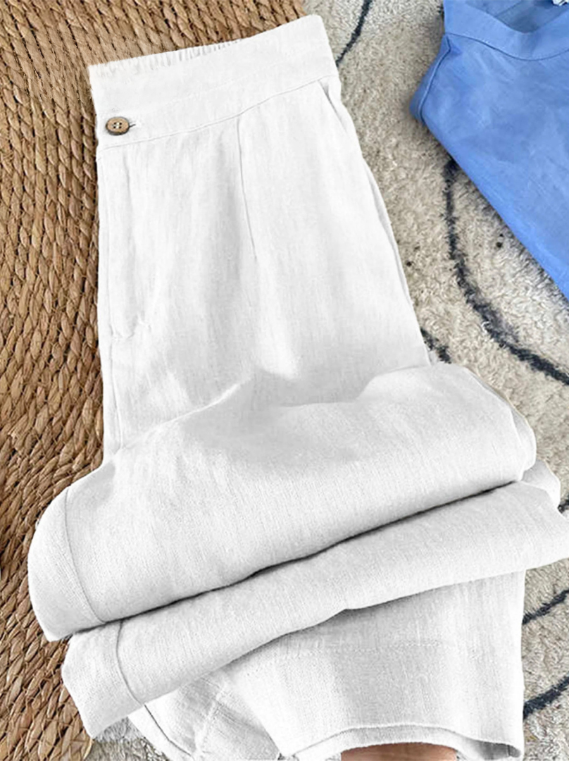 Maia | Pantaloni heritage in lino