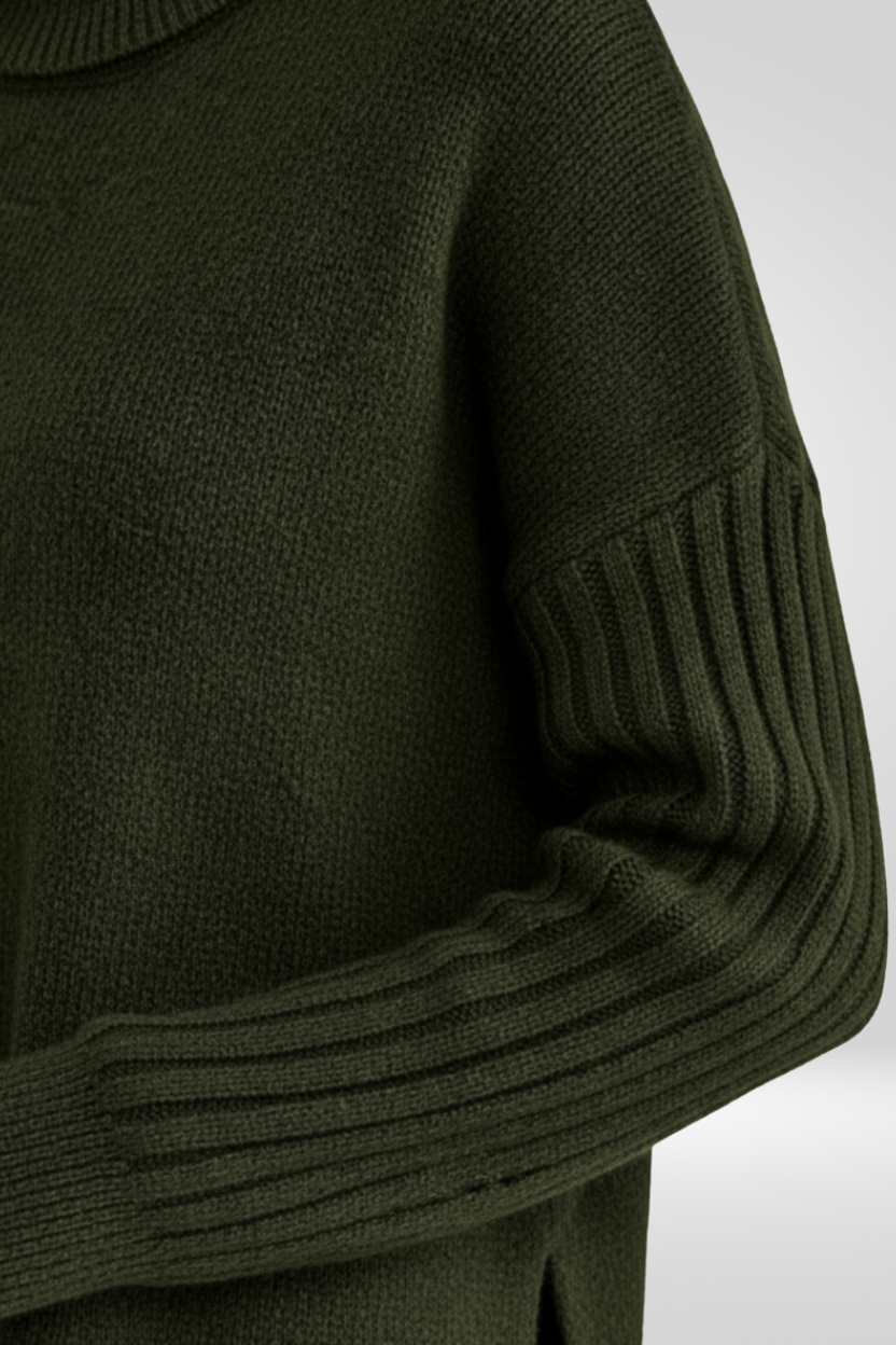 Isabelle | Maglione Asimmetrico Morbido