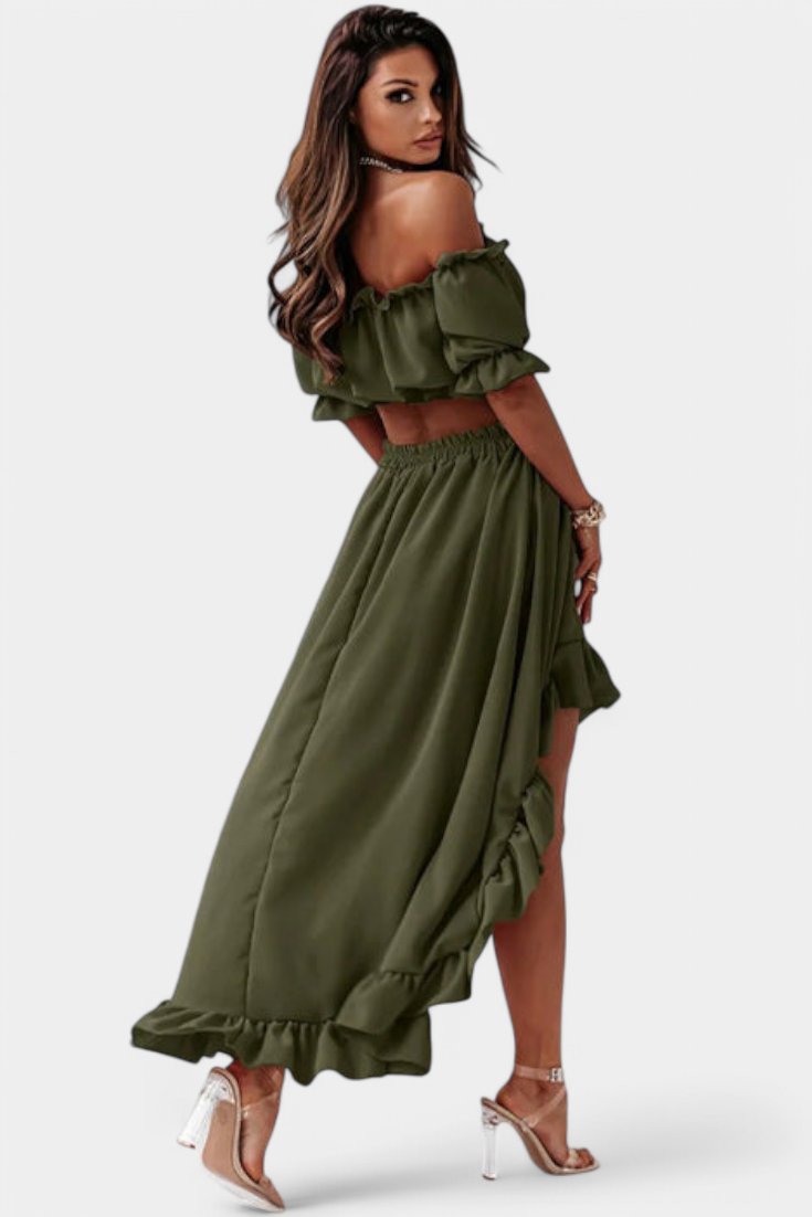 Katja Completo di Due Pezzi Off-Shoulder