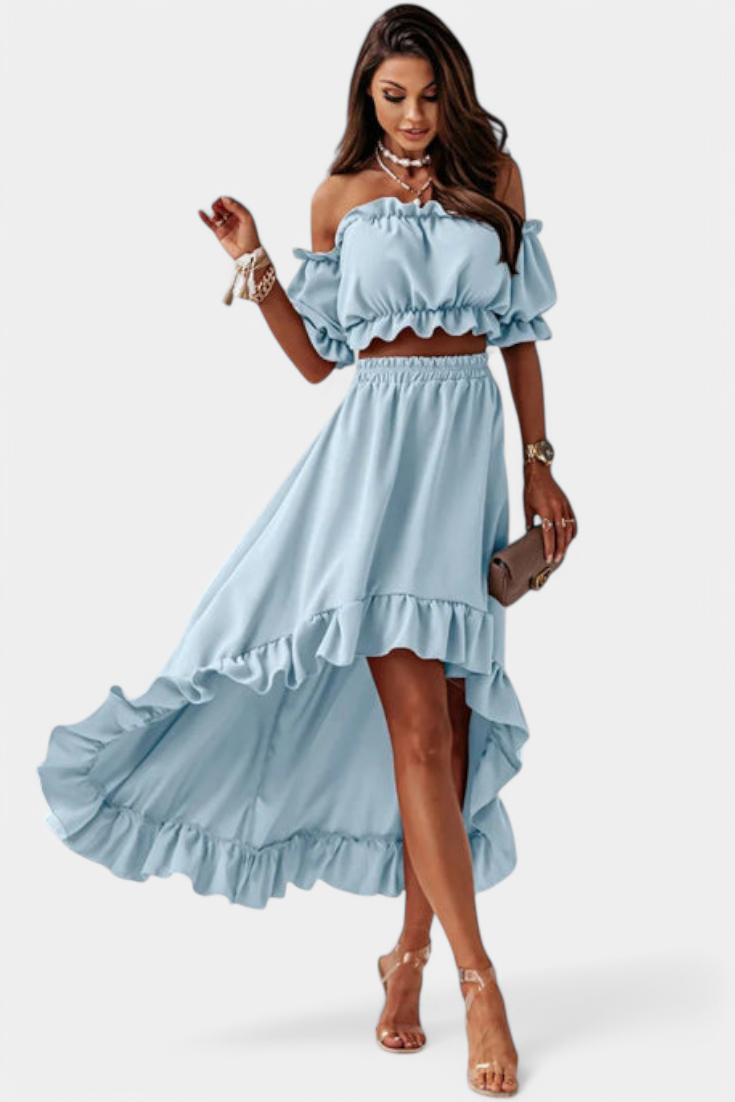 Katja Completo di Due Pezzi Off-Shoulder