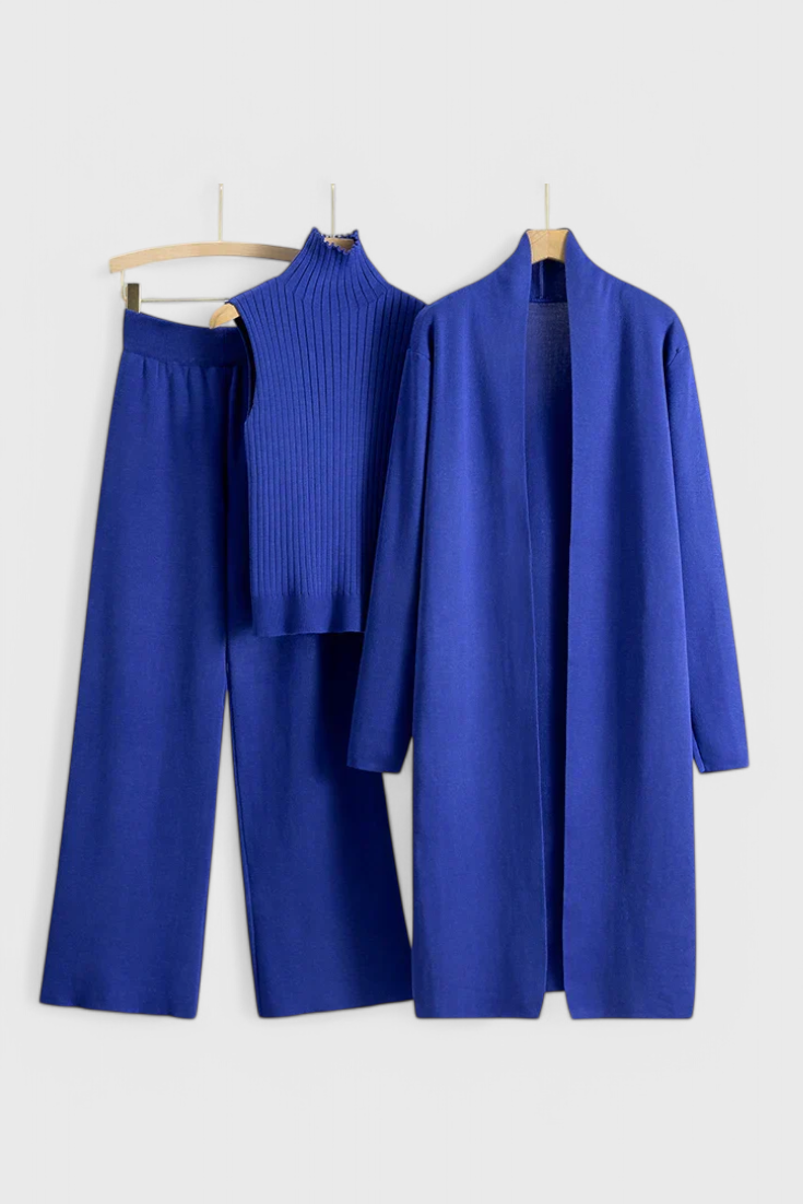 Mahalia Completo di Maglia a 3 Pezzi