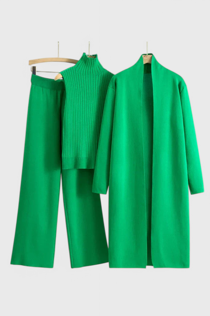 Mahalia Completo di Maglia a 3 Pezzi