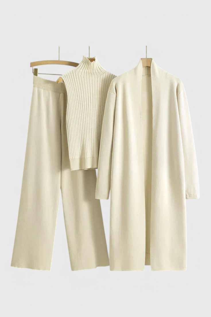 Mahalia Completo di Maglia a 3 Pezzi