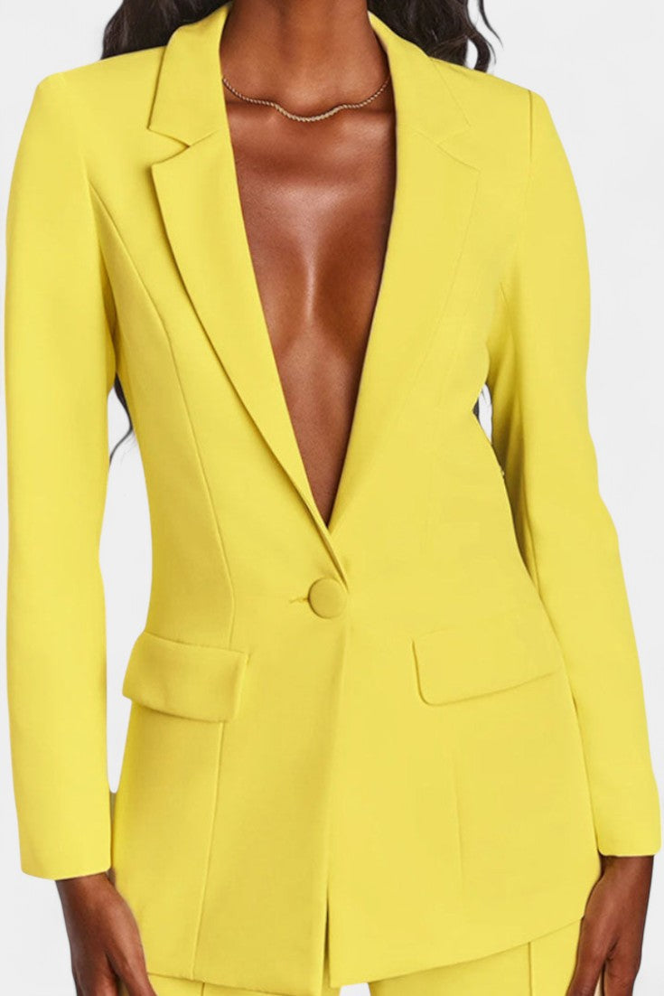 Marnie Completo di Blazer su Misura e Pantaloni a Gamba Larga