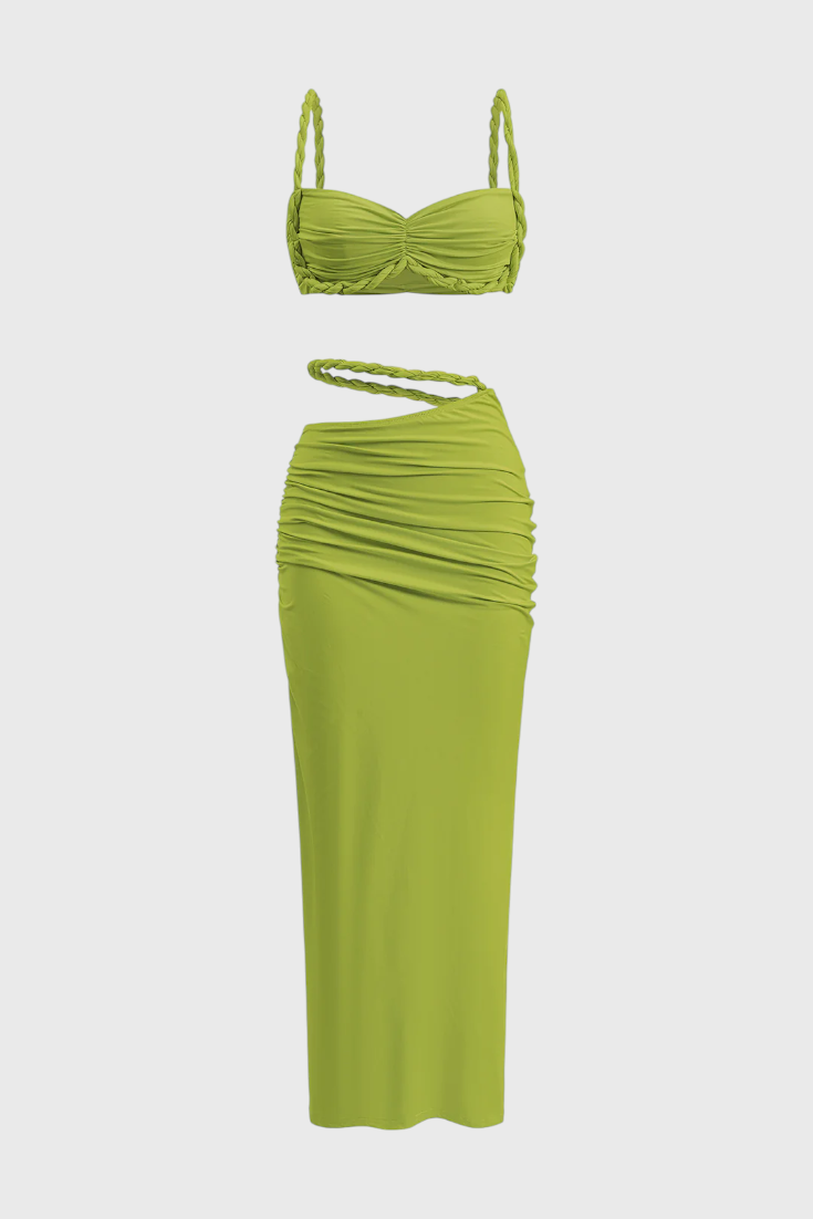 Estela Completo Gonna Senza Schiena