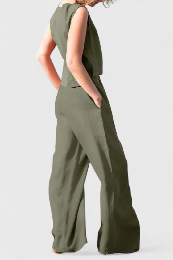 Completo Vintage Yvanne Senza Maniche Estivo