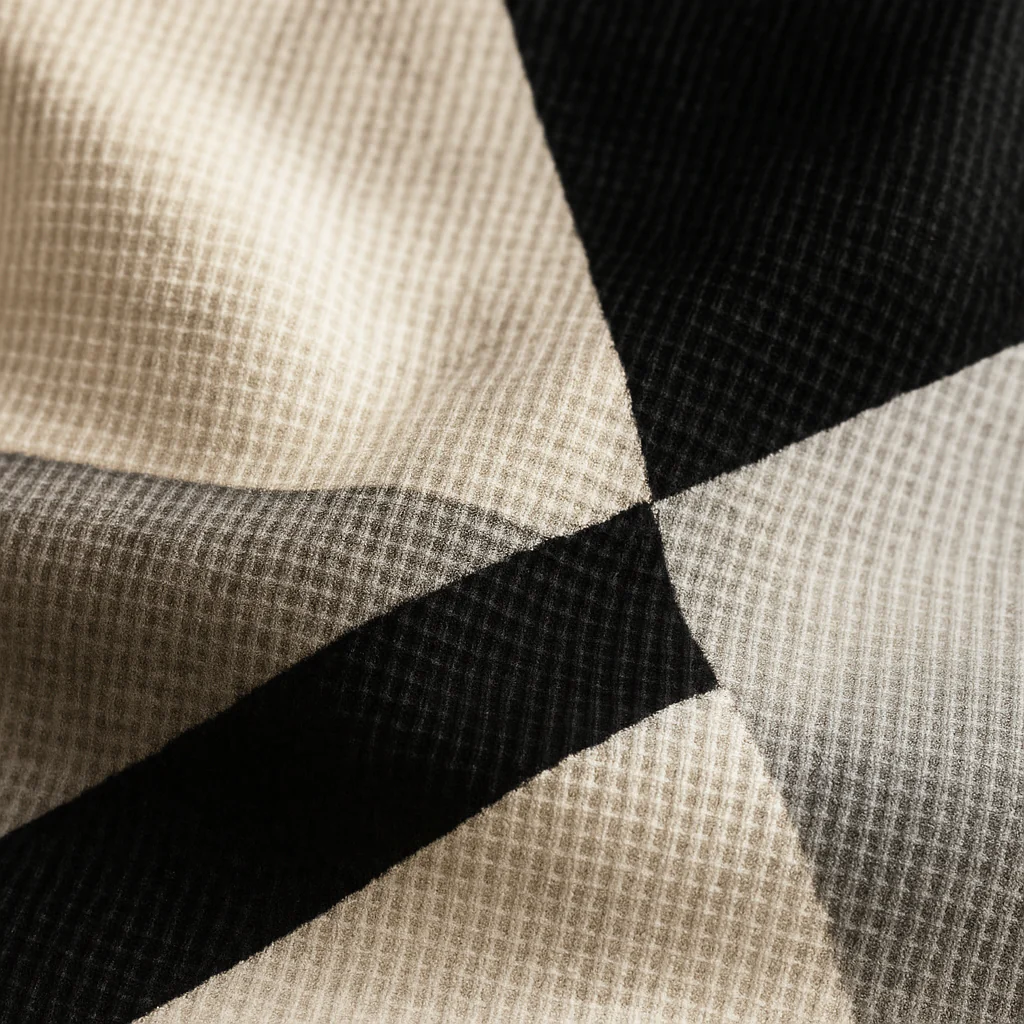 Mélavine | Top Geometrico Nero & Bianco Morbido & Moderno