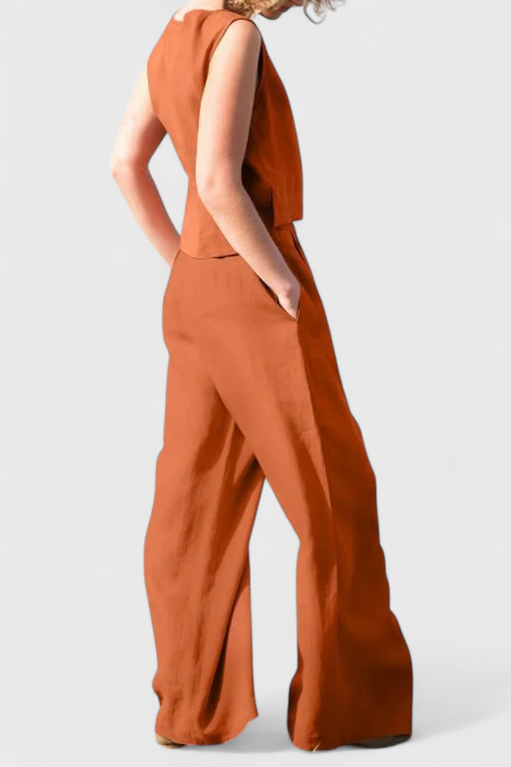 Completo Vintage Yvanne Senza Maniche Estivo