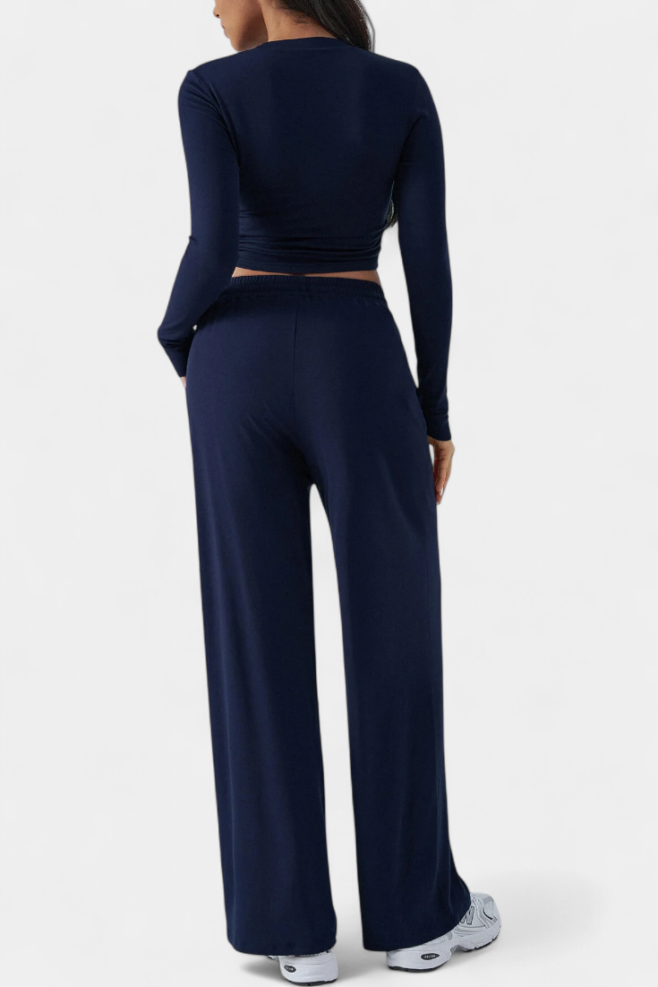 Celaena Completo di 2 Pezzi con Scollatura Rotonda