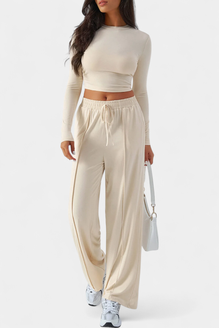 Celaena Completo di 2 Pezzi con Scollatura Rotonda