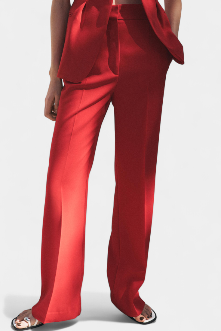 Carlen Completo Classico con Gilet e Pantaloni a Gamba Larga