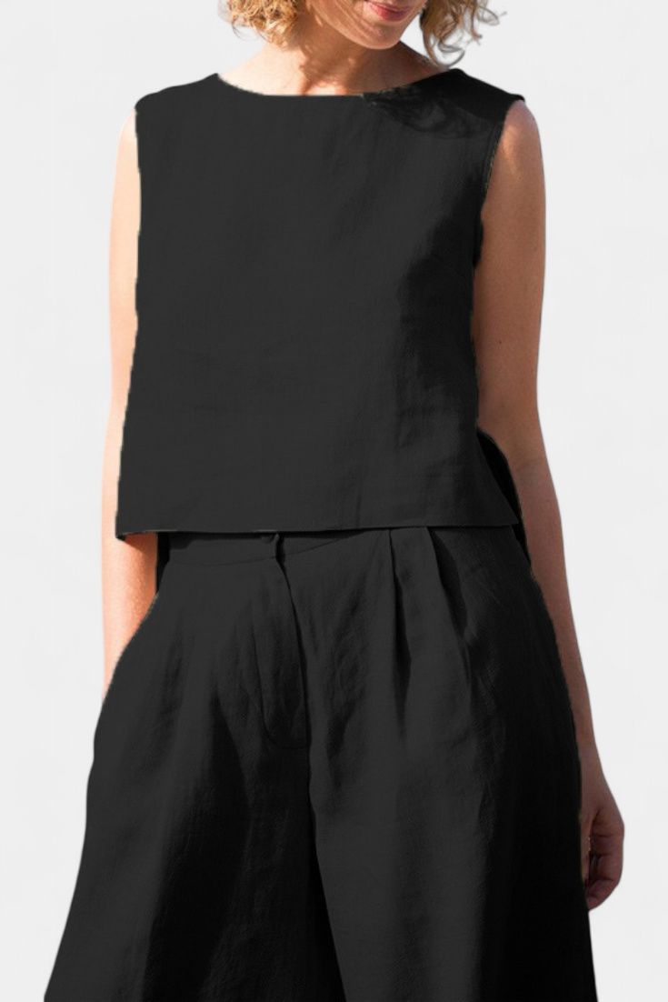 Completo Vintage Yvanne Senza Maniche Estivo