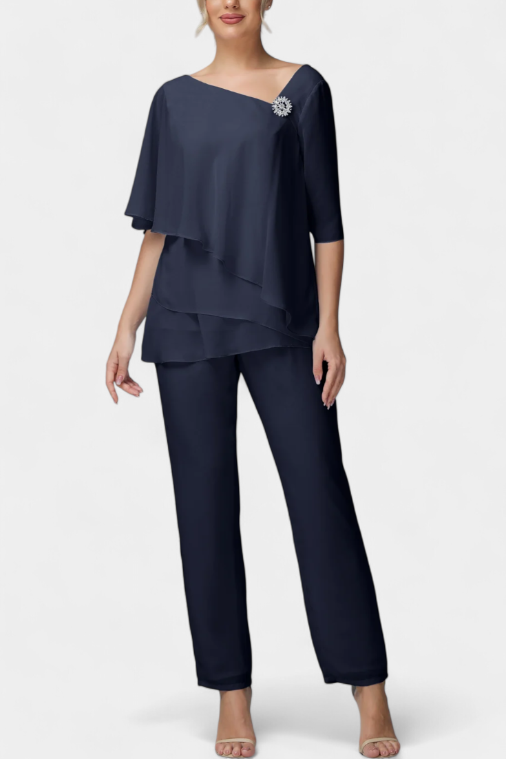 Dinah Set di Due Pezzi con Silhouette Femminile senza Sforzo