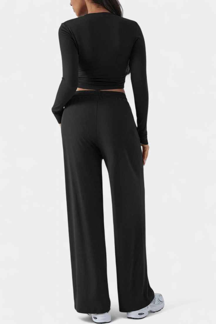 Celaena Completo di 2 Pezzi con Scollatura Rotonda