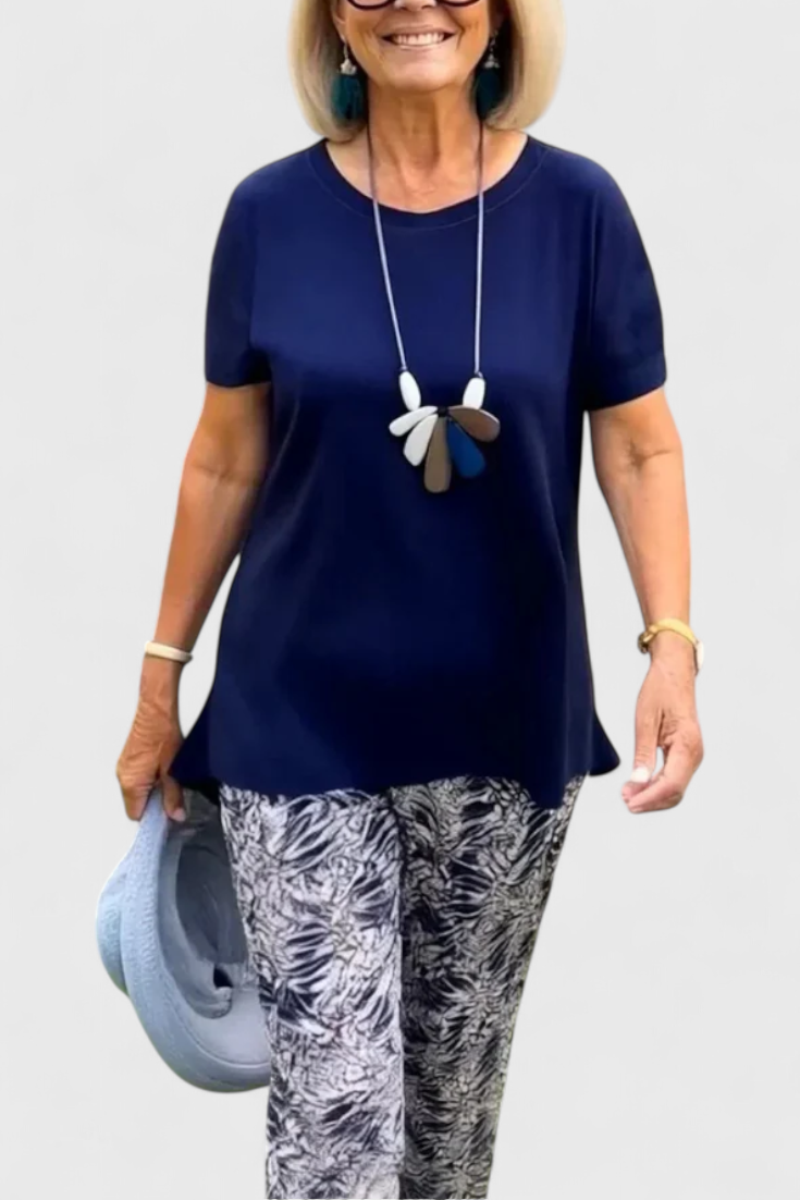 Candelaria Completo Elegante di Due Pezzi con Taglio Strutturato