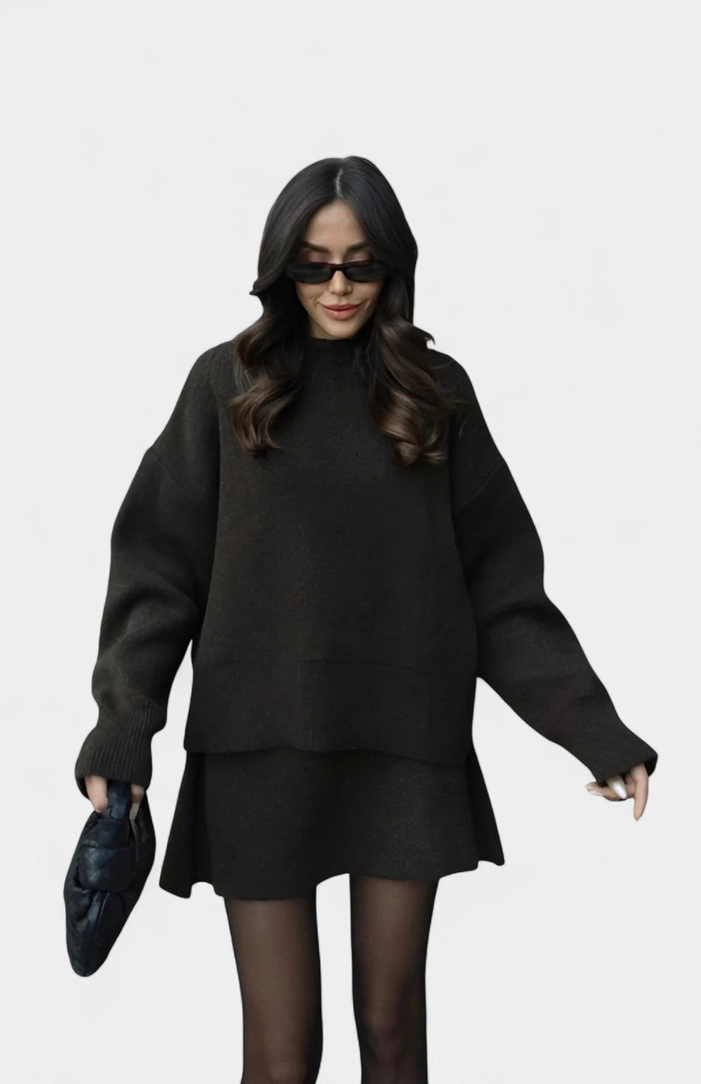 Marie Completo Elegante in Maglia