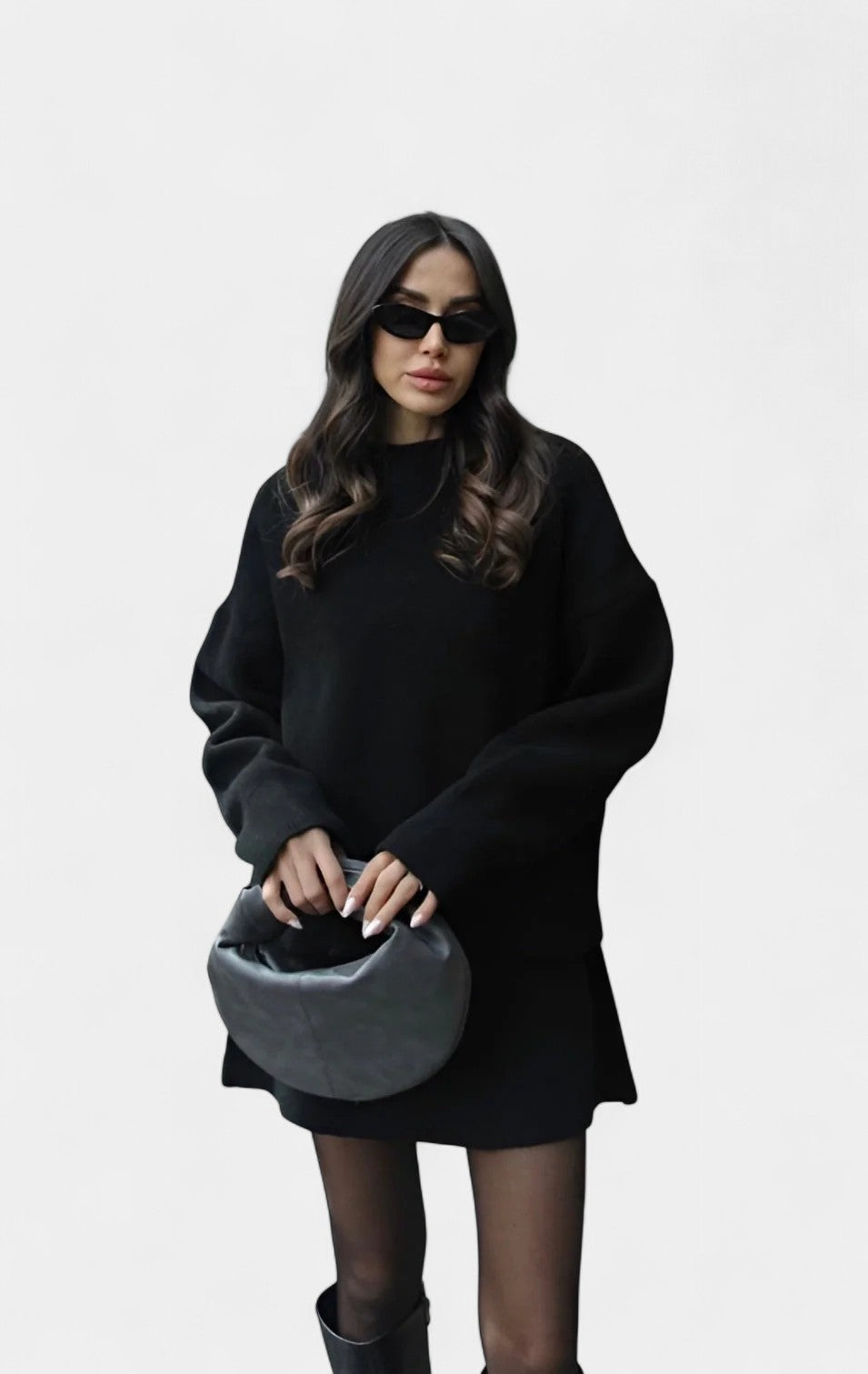 Marie Completo Elegante in Maglia