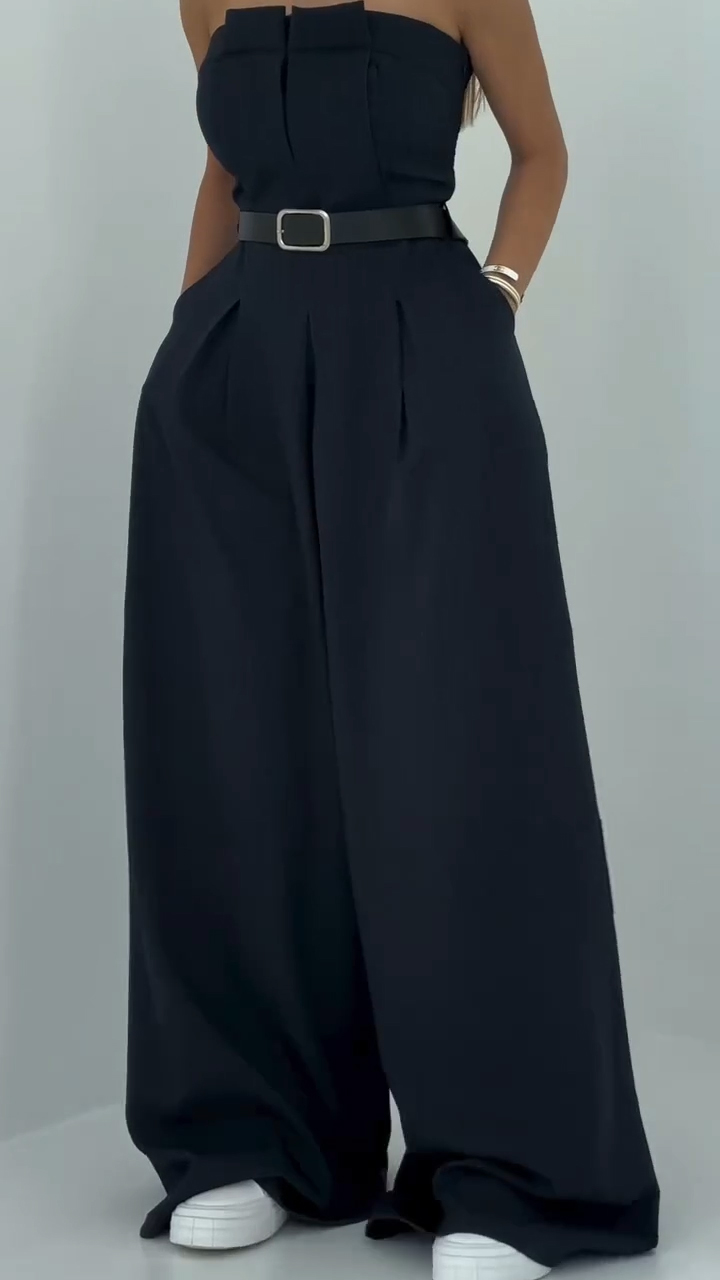 Julia Tuta da Donna - Giacca Oversize + Mono Bustier