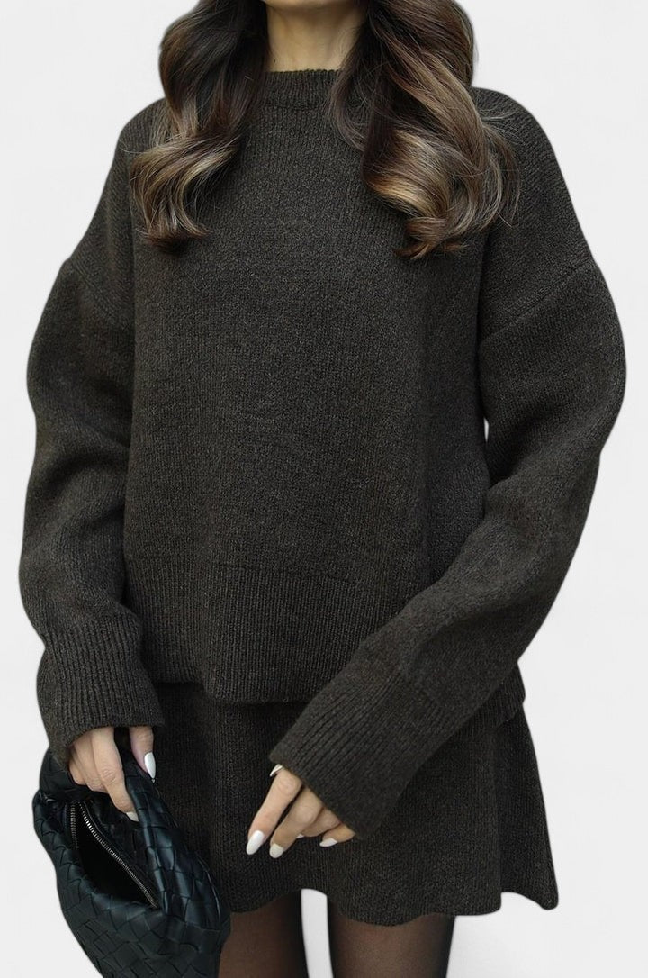 Marie Completo Elegante in Maglia