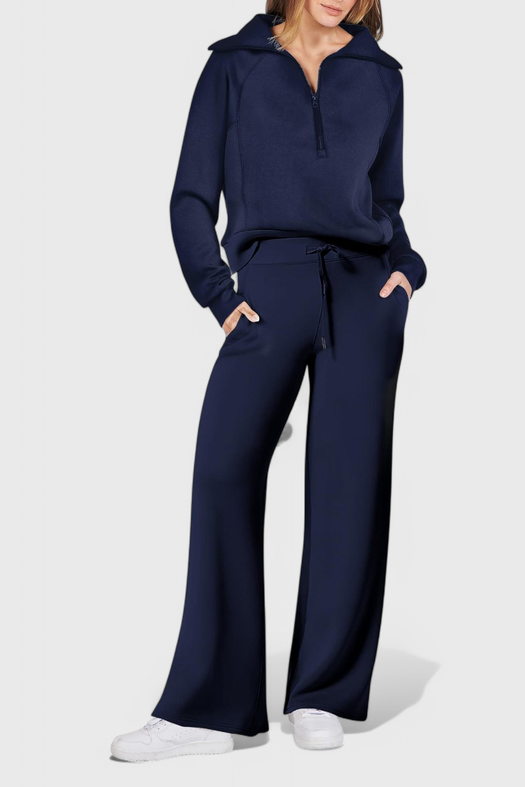 Berken Set Lounge a Due Pezzi con Maniche Lunghe