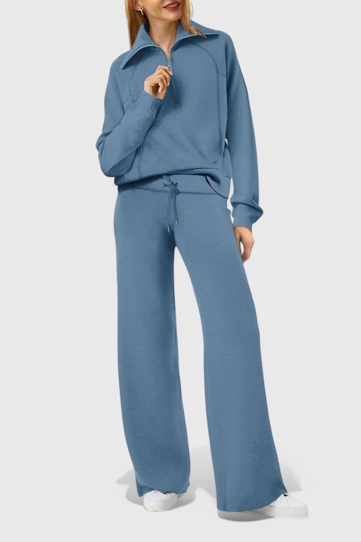 Berken Set Lounge a Due Pezzi con Maniche Lunghe