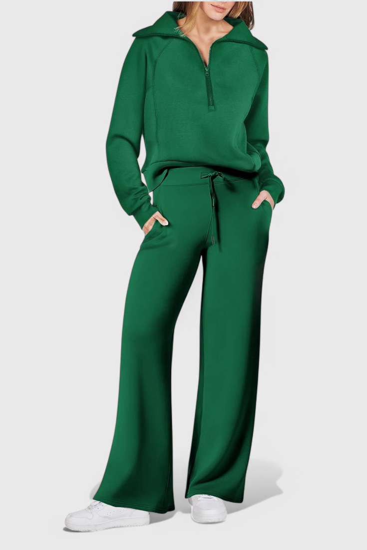 Berken Set Lounge a Due Pezzi con Maniche Lunghe