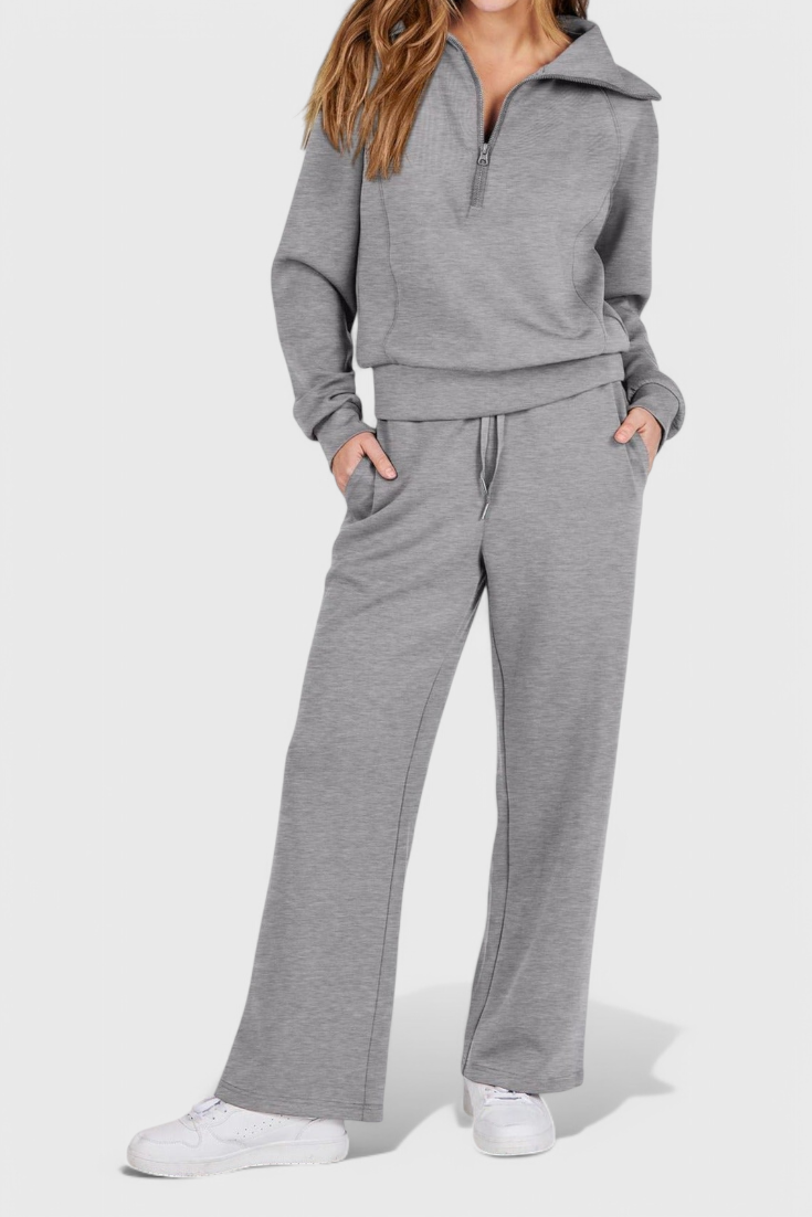 Berken Set Lounge a Due Pezzi con Maniche Lunghe