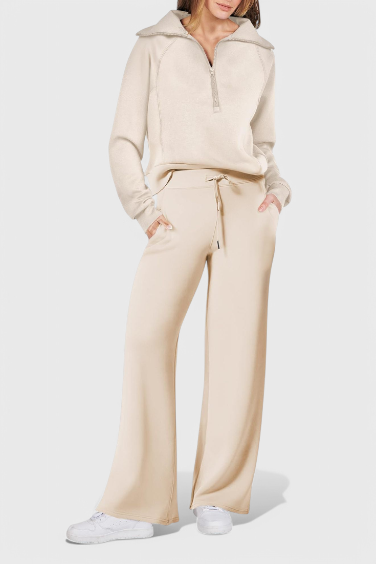 Berken Set Lounge a Due Pezzi con Maniche Lunghe