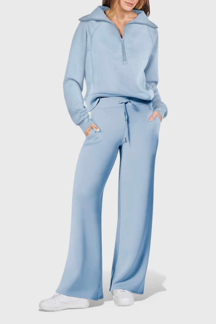 Berken Set Lounge a Due Pezzi con Maniche Lunghe