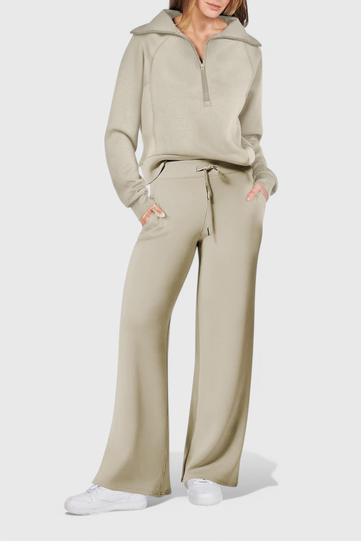 Berken Set Lounge a Due Pezzi con Maniche Lunghe